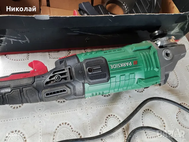Ъглошлайф Parkside PWS 230 E5, снимка 3 - Ъглошлайфи - 56200629