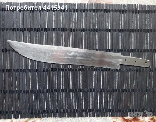 Заготовка за нож, дължина на острието 30 см.