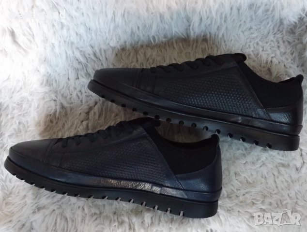 Обувки естествена кожа,  два цвята, код 229/ББ1/68, снимка 3 - Спортно елегантни обувки - 26167827