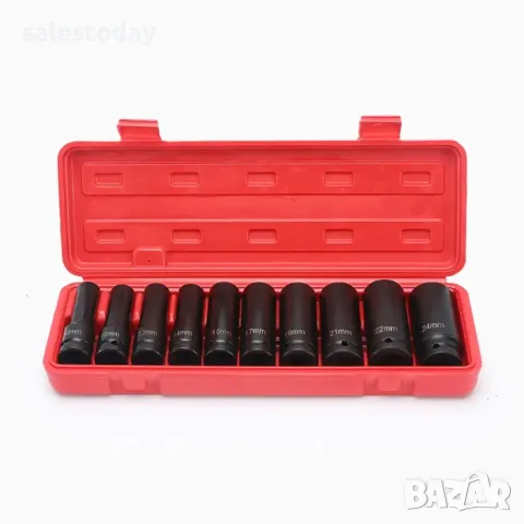 Комплект вложки за гайковерт, 10-24мм 10бр. камъни, снимка 2 - Аксесоари и консумативи - 50297192