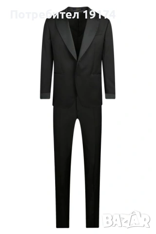 Смокинг черен със сатенен MONNI Milano