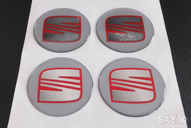 Стикери Силиконови За Джанти 65мм / за Audi Ауди / сиви декоративни за тапи централен отвор, снимка 2 - Аксесоари и консумативи - 40736150