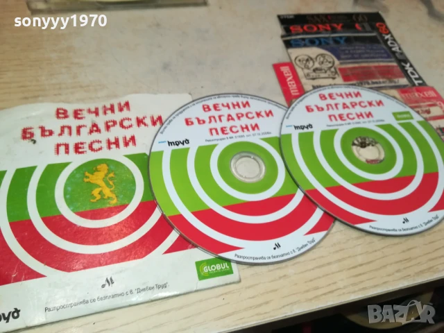 ВЕЧНИ БГ ПЕСНИ-ДВА ДИСКА 1806251653, снимка 5 - CD дискове - 50713741