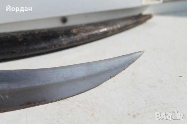 Стар източен нож с дръжка от кост, снимка 13 - Други ценни предмети - 42406913