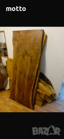 Плот Орех масив, снимка 2 - Маси - 52917994