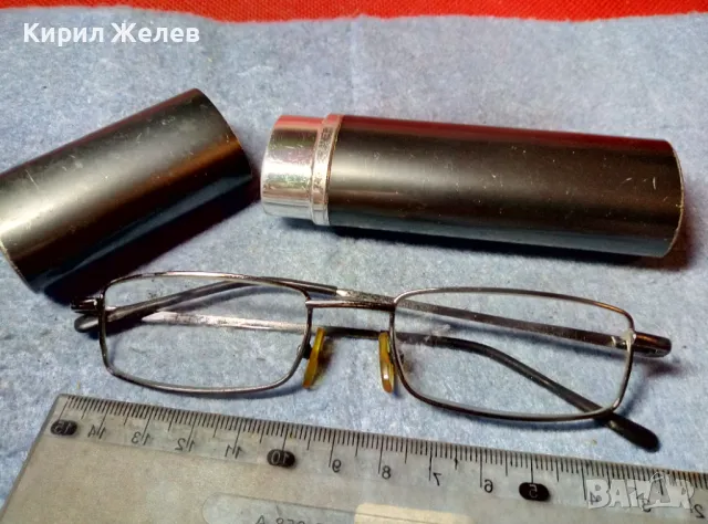 СТИЛНИ ВИНТИДЖ МОДЕЛ ДИОПТРИЧНИ ОЧИЛА с МЕТАЛЕН КАЛЪФ 37712, снимка 3 - Слънчеви и диоптрични очила - 47465122