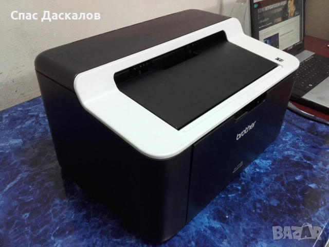 Отличен!!! Лазерен принтер Brother HL 1112, снимка 3 - Принтери, копири, скенери - 53850911