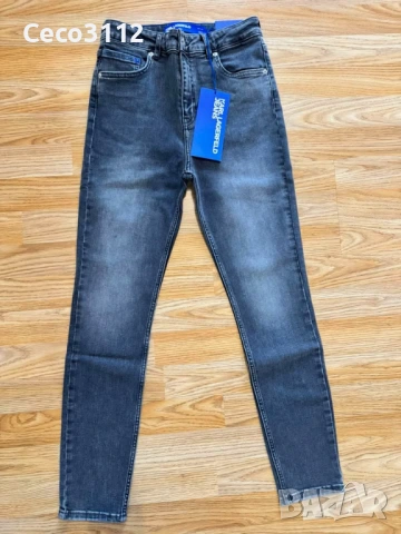 KARL LAGERFELD нови дамски дънки Skinny fit с висока талия, снимка 2 - Дънки - 53081858