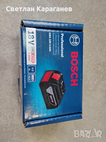 Батерия Bosch 18 V 4A