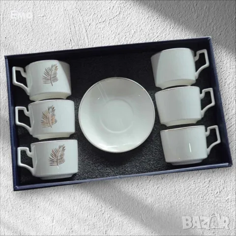 Луксозен олекотен порцеланов комплект от 12 части, за вашия изискан стил в два размера, снимка 3 - Чаши - 48452076