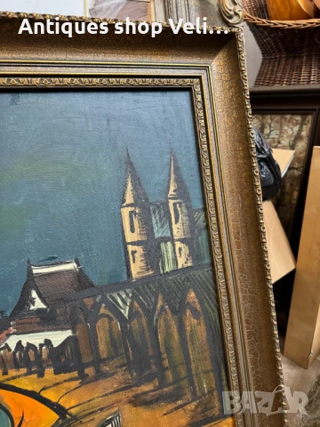 Картина с рамка №7036, снимка 3 - Антикварни и старинни предмети - 50694533