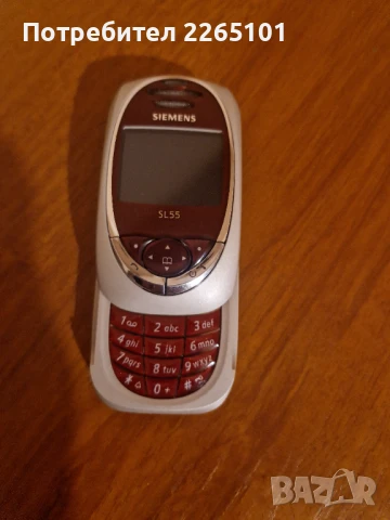 Стар GSM апарт "Siemens SL55", снимка 2 - Siemens - 51197000