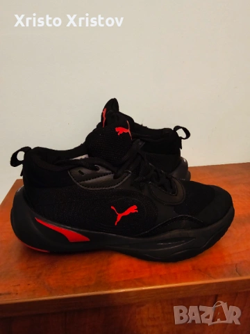 Детски кожени маратонки PUMA, снимка 3 - Детски маратонки - 53442473