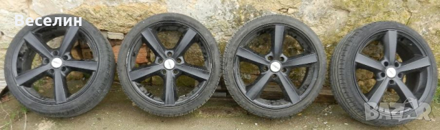 Джанти за Хюндай J 7.5x18 ET38 Dezent черни