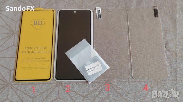 Xiaomi Redmi Note 10, 10S - скрийн протектори, за екран и камера , снимка 1 - Фолия, протектори - 35688646