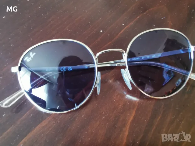 Слънчеви очила в синьо Ray Ban, снимка 4 - Слънчеви и диоптрични очила - 56257724