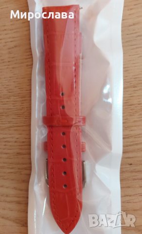 Кожена каишкa 20 мм. От ЕСТ. КОЖА за смарт часовник Xiaomi, Samsung, Huawei., снимка 3 - Смарт часовници - 39178215