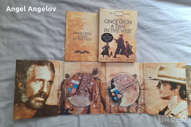Once Upon a Time in the West DVD (2003) Charles Bronson, Leone с български субтитри цена 8 евро, снимка 4 - DVD филми - 55870413