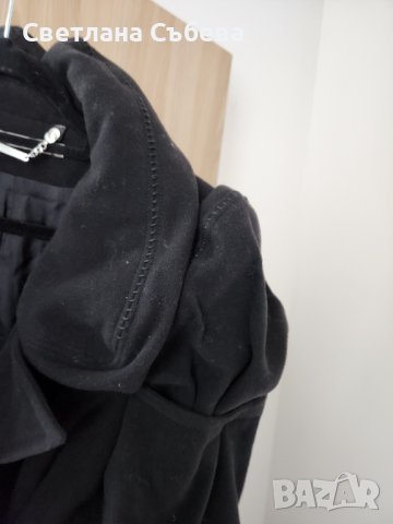 Черно палто, снимка 3 - Палта, манта - 41121001