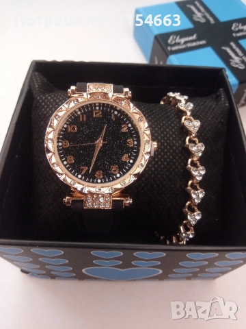 Дамски комплект часовник с гривна , снимка 13 - Дамски - 51888316