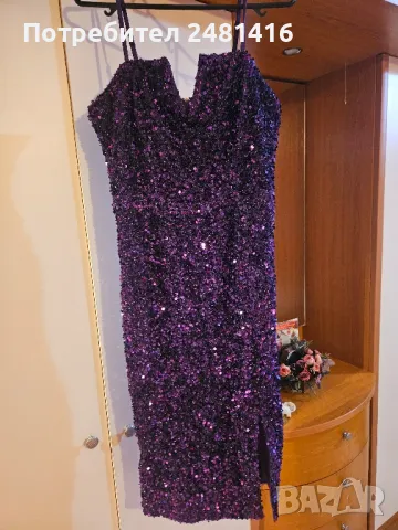 официална рокля с паети , снимка 7 - Рокли - 48328798