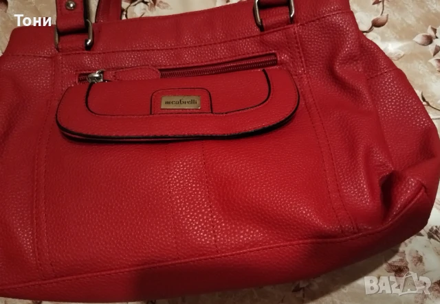 CABRELLI Оригинал Нова Кожена Дамска Чанта , снимка 12 - Чанти - 51380440