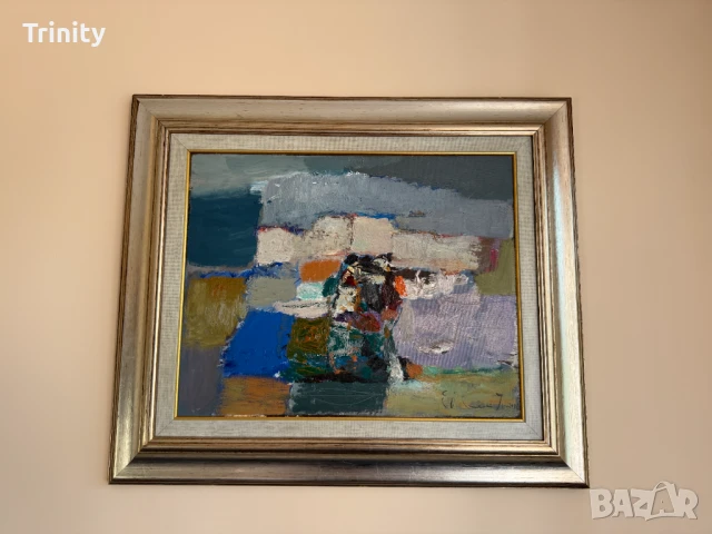 Картина масло на платно - Евгений Петров