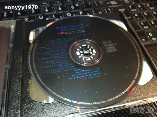 MICHAEL BOLTON CD 1902240837, снимка 5 - CD дискове - 44363520