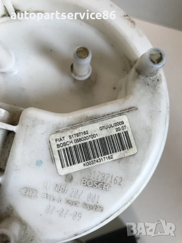 Горивна помпа с датчик в резервоара за Peugeot Nemo, Bipper 1.4 HDi (2008) 51787162, снимка 3 - Части - 53785763