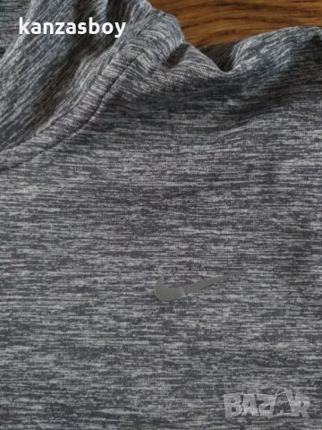 Nike Dri-Fit Element 1/2 Zip Shirt - страхотна дамска блуза КАТО НОВА, снимка 7 - Спортни дрехи, екипи - 35813111