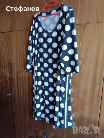 Красива, нова, макси рокля на точки , снимка 9 - Рокли - 53837747