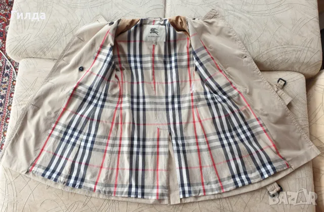 Burberry шлифер тренчкот M 38, снимка 9 - Шлифери - 49784750