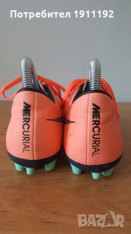 Nike Mercurial футболни бутонки. Номер 38.5, снимка 3 - Футбол - 34037424
