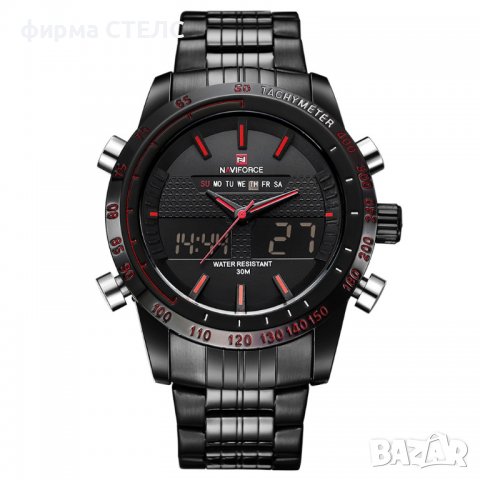 Мъжки часовник Naviforce Evolution, Неръждаема стомана, снимка 10 - Мъжки - 40193875
