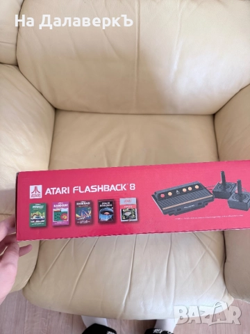 ATARI Flashback 8 – 105 вградени игри – Като нов, снимка 2 - Други игри и конзоли - 52721453