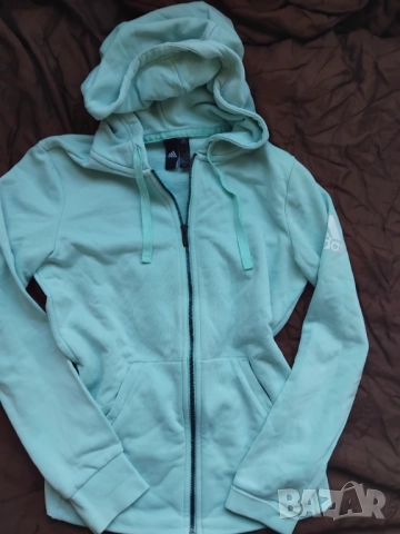 Adidas 100% оригинален дамски суичър , снимка 4 - Суичъри - 52949643