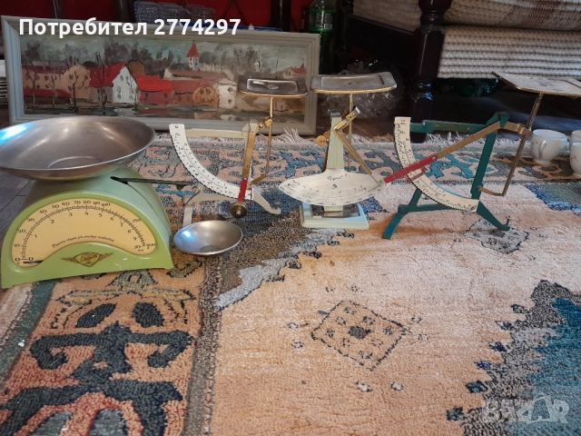 Кантарчета винтидж за  писма, снимка 1