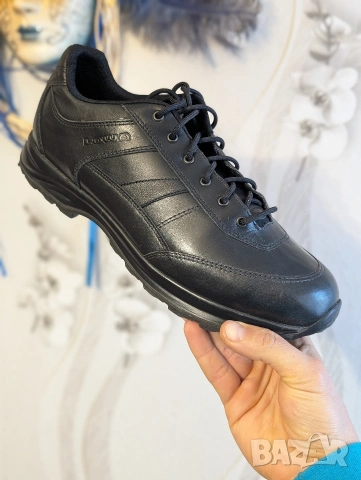 стилни туристически , градски кожени обувки Lowa Abaco Lo номер 48 1/2 