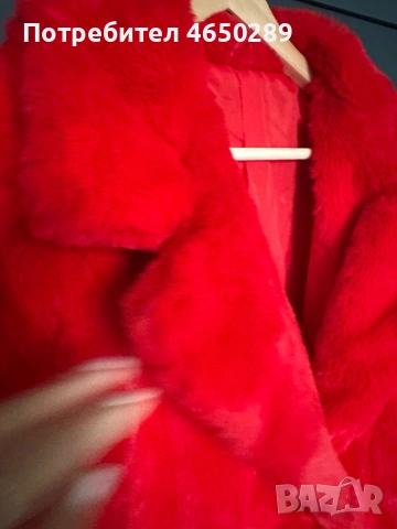 Зимно пухкаво палто, снимка 2 - Палта, манта - 53691309