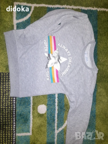 Сладка сива блуза 