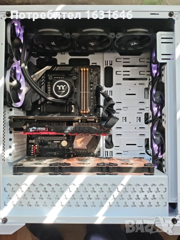 Геймърски компютър I7 8700K/16GB/NVME500gb/RX580 8gb