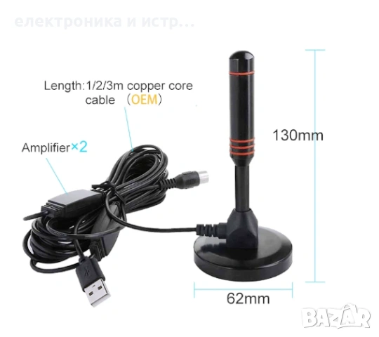 Дигитална антена HDTV , снимка 2 - Приемници и антени - 53242887