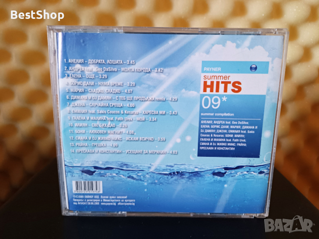 Payner Summer Hits 2009, снимка 2 - CD дискове - 36359793