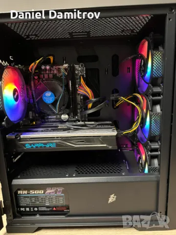 Геймърски компютър i5-7400,RX 480 8GB,16GB RAM,256GB SSD,1TB HDD, снимка 5 - Геймърски - 48298889