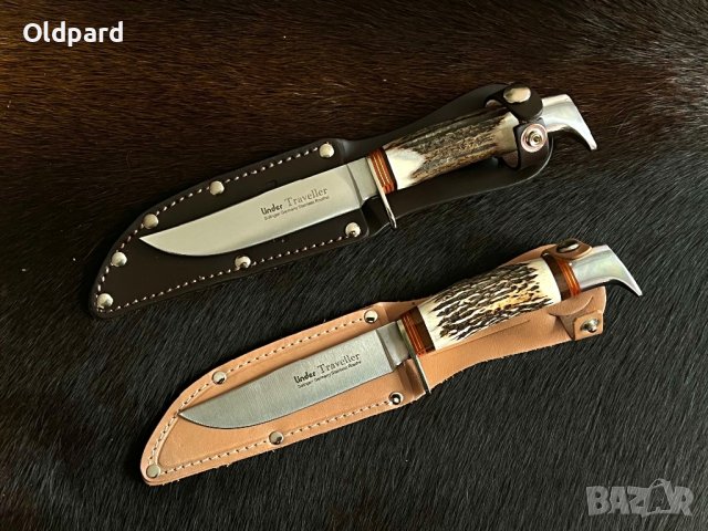 Немски ловен, къмпинг, туристически нож Traveller Wanderer (Solingen). , снимка 5 - Ножове - 39862899