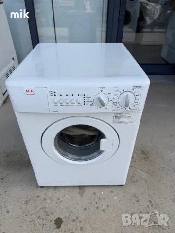 Мини - малка пералня AEG 4 кг Като Нова, снимка 6 - Перални - 56282314