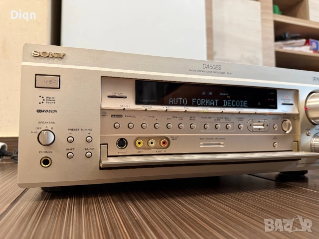 Sony STR-DA50es, снимка 9 - Ресийвъри, усилватели, смесителни пултове - 53728558
