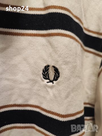 Fred Perry Тениска/Мъжка М/Л, снимка 3 - Тениски - 36347878