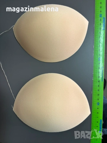 Leilieve италиански бежови дамски гелови подплънки за рокля/бюстие/сутиен/бански, снимка 2 - Други - 12155796