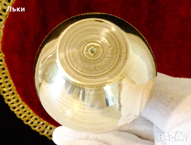 Бронзова кана,каничка,гарафа за ракия,мляко,ваза. , снимка 3 - Антикварни и старинни предмети - 52121371